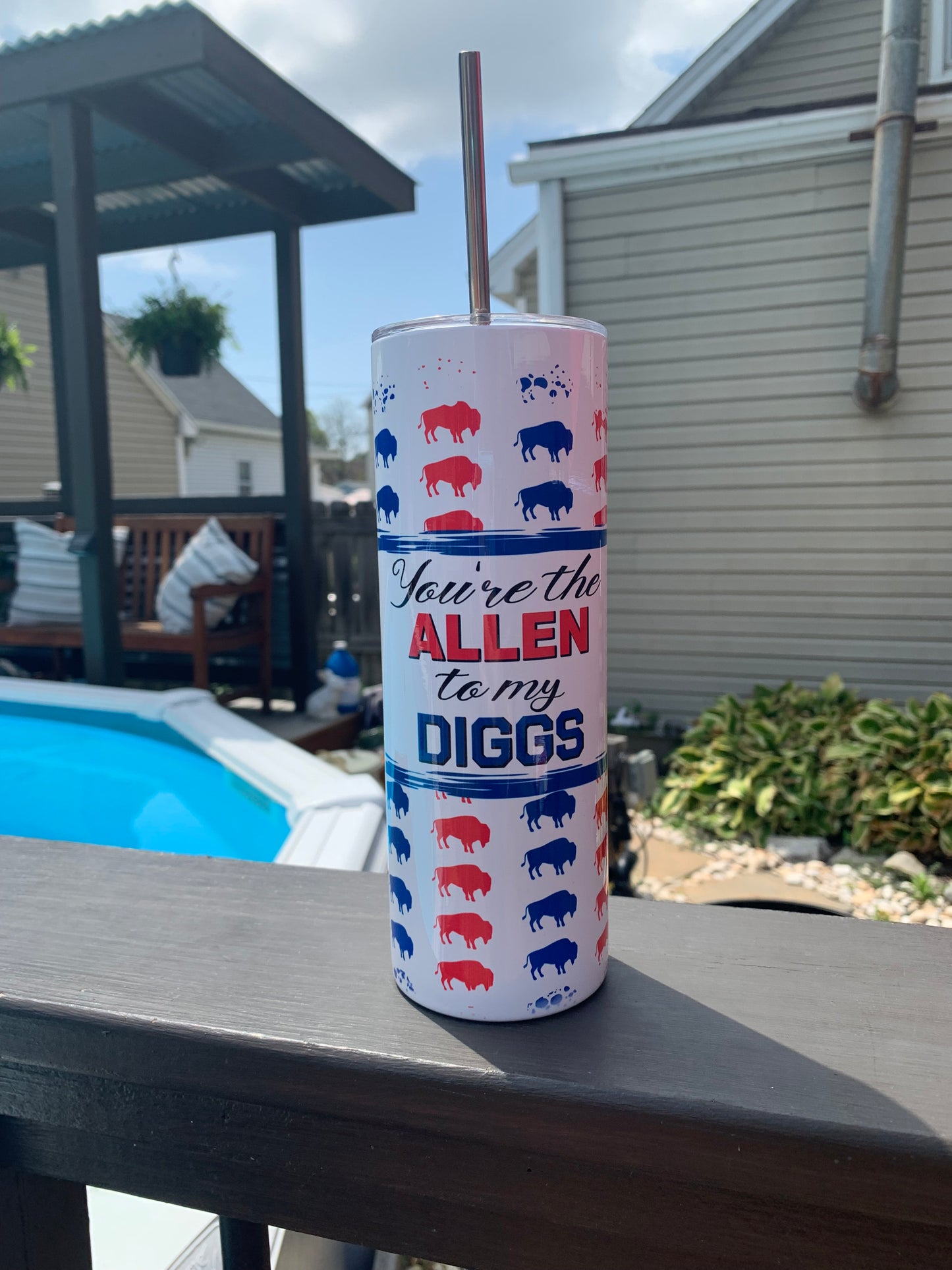 Allen to my Diggs Buffalo 20 oz Tumbler