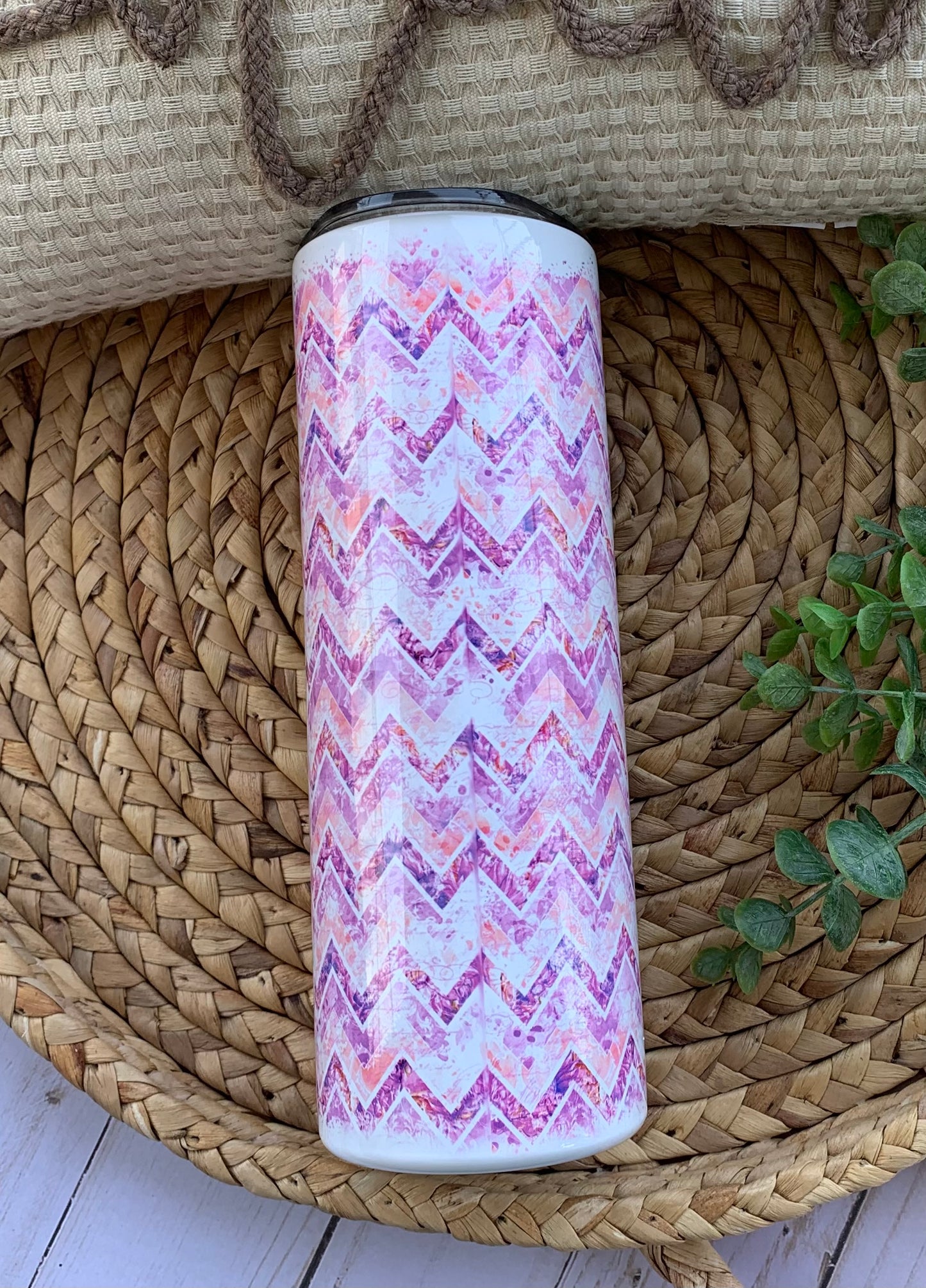 Giraffe Chevron 20 oz Tumbler