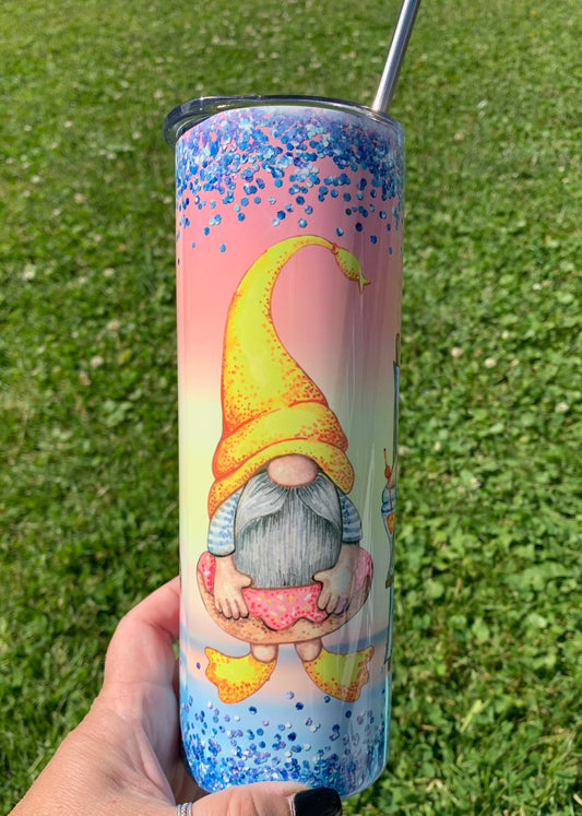 Summer Gnome 20 oz Tumbler