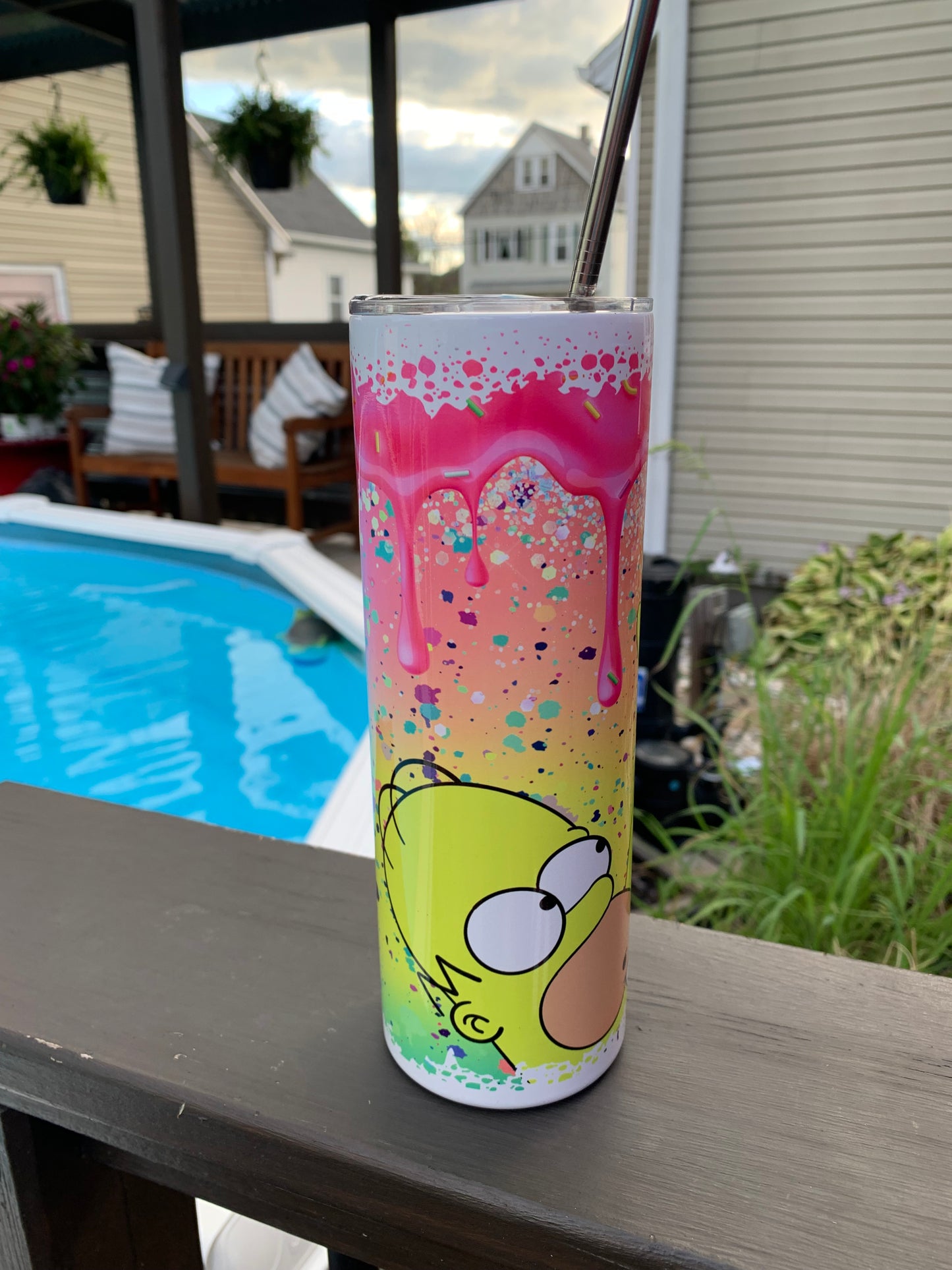 Donut and Sprinkles 20 oz Tumbler