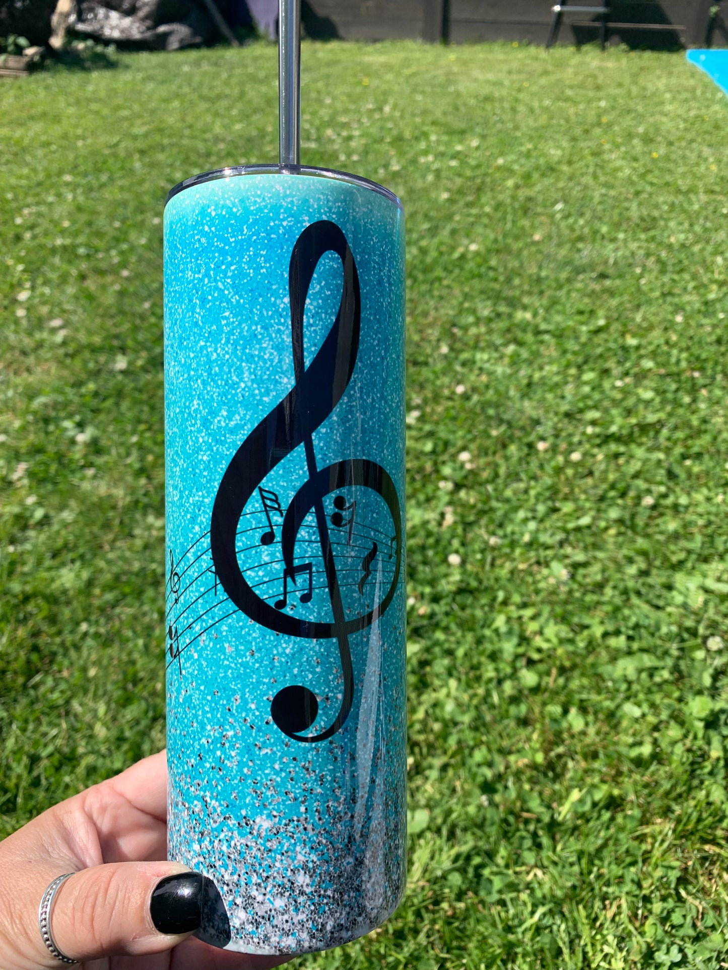 Music Notes 20 oz Tumbler