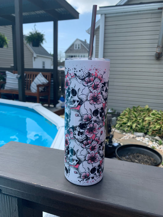 Skulls 20 oz Tumbler