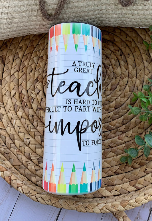 Teacher 20 oz Tumbler